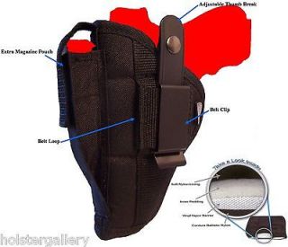with mag pouch fits Bersa Thunder 380 use left or right hand draw