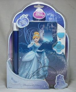 NIP Disney Princess Cinderella Password Diary Journal Voice