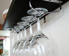 Wine Glass Rack DIY Home Kitchen Dining Bar Tool Shelf Holder Hanger