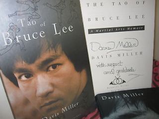 OF BRUCE LEE, Davis Miller SIGNED #1 BESTSELLER Sold to You By Author
