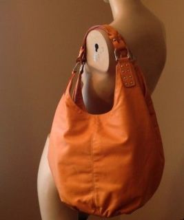 BRAND NEW ORANGE BE&D BELLEVILLE HOBO HANDBAG GUARANTEED AUTHENTIC $