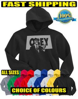 THEY LIVE OBEY ZOMBIE CULT MOVIE CHILDRENS HOODIE HOODED TOP JD 33