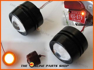 LED Projector Indicators Turn Signal Suitable For Exile Cycles Brown