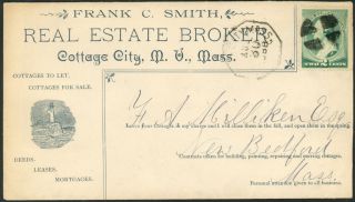 Ad Cover   Cottage City Mass   Frank C. Smith RE Broker 1888 SRRE6