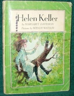 HELEN KELLER by MARGARET DAVIDSON 1970s PB