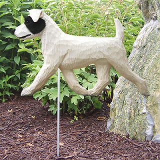 Terrier (Rough) Garden Stake. Home Yard & Garden Products & Gifts