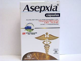 ASEPXIA CAPSULAS ACNE BLEMISH CONTROL FROM THE INSIDE OUT 30 tablet