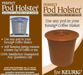 Perfect Pod Holster Keurig K cup Maker podster kcup