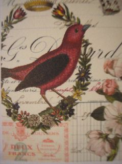 Cavallini & Co. RED BIRD Notebook 7.25 x 5.5   Paper Journal