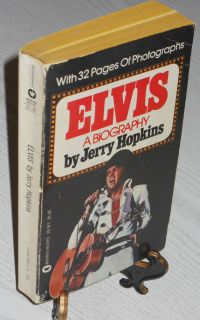 ELVIS A Biography by Jerry Hopkins   Warner Books   1975   Elvis