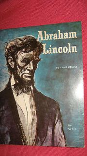 LINCOLN, FOR THE PEOPLE, BY ANNE COLVER, 1968, A DISCOVERY SERIES BOOK