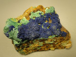 Malachite Mineral Specimen Stone Rock Crystal Bisbee Arizona #3