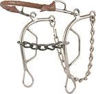 Bit Hackamore Cable Noseband Stainless Chain