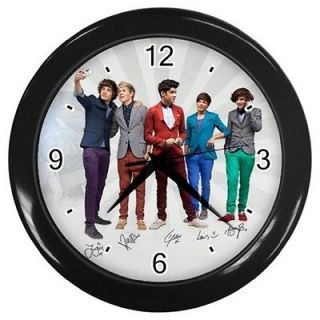 One Direction Irish Boys Band Blacks 10 Wall Clocks