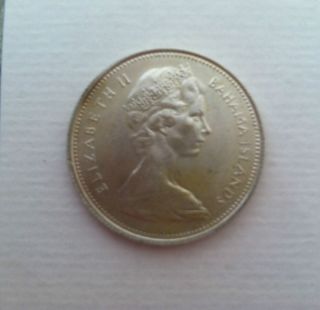Queen Elizabeth II and Blue Marlin 1970 silver coin