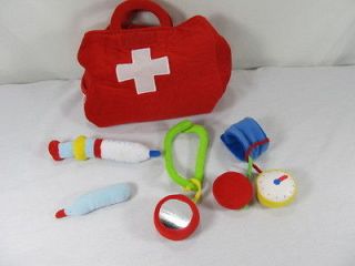 Learning Developmental Doctors Kit Bag Rattle Blood Pressure Toy LOT