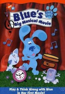 BLUES CLUES BLUES BIG MUSICAL MOVIE [DVD NEW]
