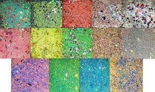 Soda Pop Line Nail Art Glitter Mix Spangles Fine Glitter Mylar Caviar