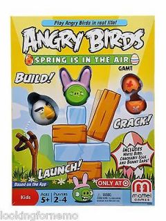 Mattel Angry Birds Exclusive Board Game Spring is in the Air VHTF RARE