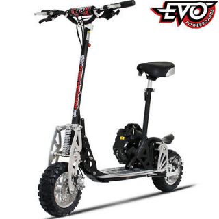 Puzzy Design Evo 2x Big 50cc Ride on Powerboard Scooter with Seat