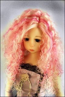 Wig for Blythe Pullip Super Dollfie Iris BJD SD WINTER ANGEL Candy