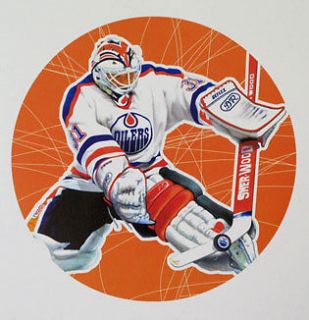 Grant Fuhr Limited Edition NHL Hockey Stamp Lithos