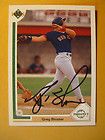 Greg Blosser Autographed Signed 1991 Upper Deck Card Red Sox NM NM+