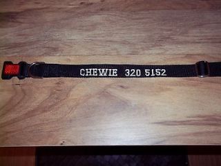 DOG COLLARS PERSONALIZED WITH NAME AND PHONE NUMBER S M L XL