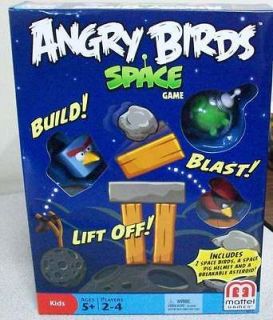 ANGRY BIRDS SPACE RACE CHILDRENS BOARD GAME AUTHENTIC NEW IN BOX