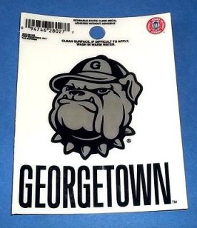 Georgetown Hoyas NCAA College Sports Sticker Static Cling / Window
