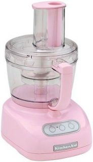 KitchenAid KFP750PK Pink 12 Cups Food Processor 700 Watt Cook for the