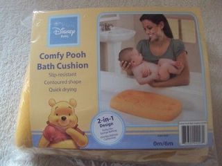 Disney Baby Winnie Pooh Comfy Bath Cushion New