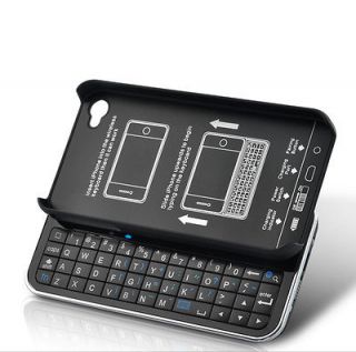 Bluetooth Slider QWERTY Keyboard Case for iPhone 4 and 4S