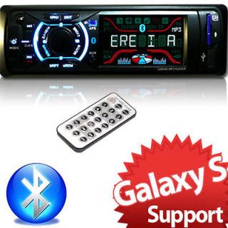 In Dash SD USB  Galaxy S3 Bluetooth music Stream Car Stereo Radio
