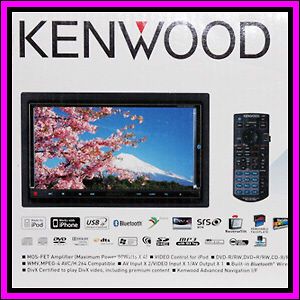 Kenwood DDX8036BT Bluetooth 7 LCD DVD iPOD Car Player