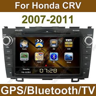 Car GPS DVD Player Bluetooth Radio RDS iPod A2DP for Honda CR V CRV