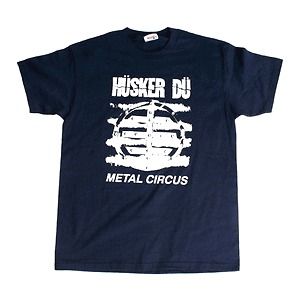 Husker Du navy music t shirts S XL New