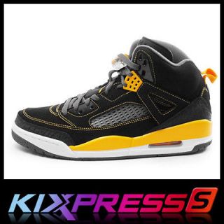 Nike Jordan Spizike [315371 030] Basketball Spike LEE Black/Gold Dar k