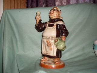 BARSOTTINI VINO ROSSO, FRIAR MONK WITH HAND EXTENDED WITH WINE GLASS