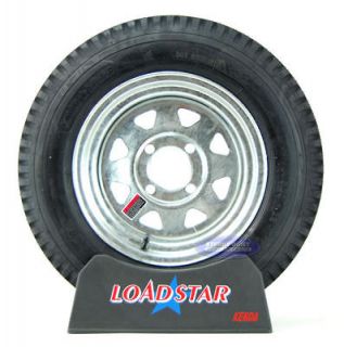 Boat Trailer Tire by LoadStar 5.30x12 Galvanized Wheel 5.30 12 4 Bolt