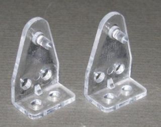 Horizontal Mini Blind HOLD DOWN BRACKETs (1 pair)