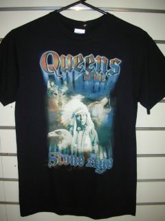 Music Tee QUEENS OF THE STONEAGE   INDIAN