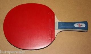 New Butterfly TBC201 FL Ping Pong Paddle Shake Hand Table Tennis