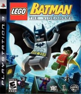 LEGO Batman joker gotham catwoman robin marvel dc comic PS3 NEW