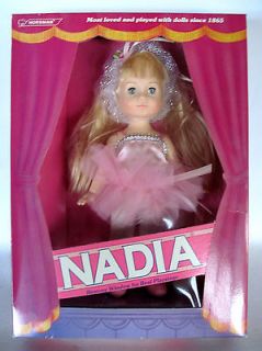 NADIA 18 Horsman Ballerina Doll NEW in Original Box w/Playstage NEW