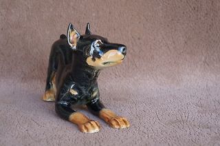 Vintage GOEBEL West Germany DOBERMAN PINSCHER Puppy Dog figurine