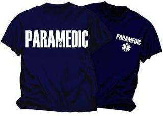 PARAMEDIC NAVY BLUE DUTY T SHIRT