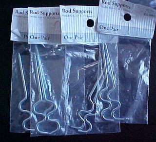 Lot 4 new packages Curtain Rod Center Support Bracket Double 2 & 3 in