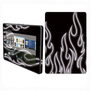 Neon Flames Vinyl Case Decal Skin To Cover BlackBerry Playbook Tablet