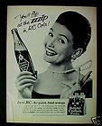 1965 Royal Crown Cola Soda Pop Bottle Women In Pearls A
